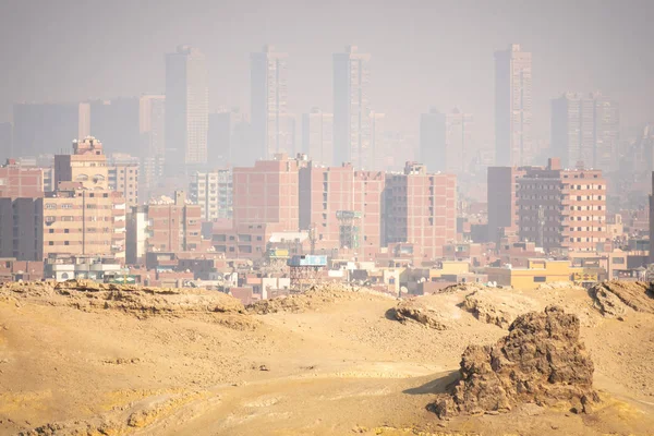 开罗埃及的阴霾风光 — 图库照片