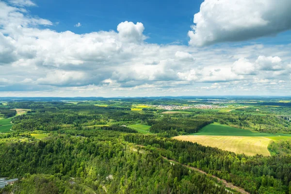 Panoramisch uitzicht op Rottweil Duitsland — Stockfoto