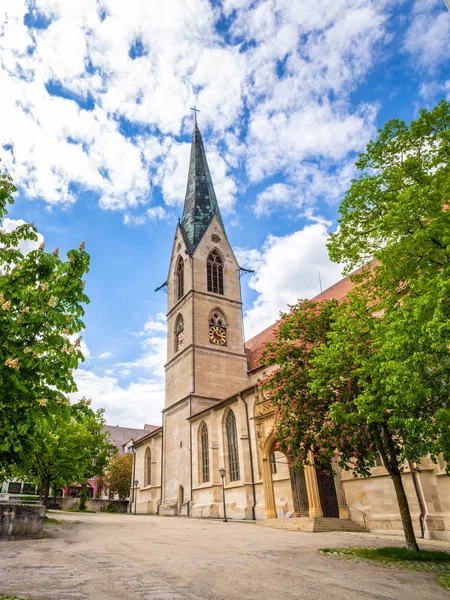 Chuch santa croce a Rottweil Germania — Foto Stock