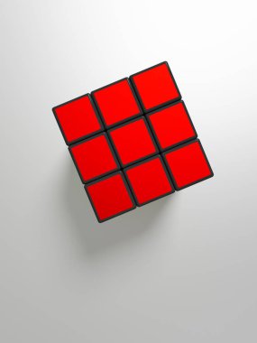 rubik küp bulmaca çözüm sembolü