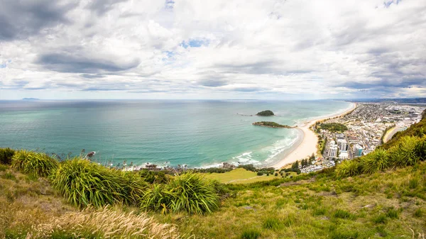 Bay Of Plenty view from Mount Maunganui — Stock Photo, Image