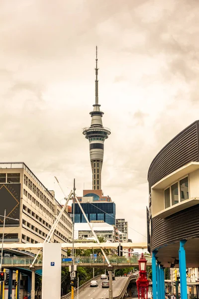 Torn i Auckland Nya Zeeland — Stockfoto