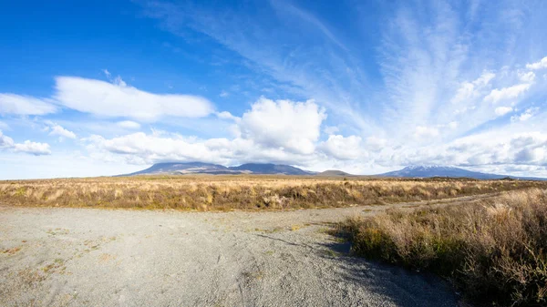 Гора Руапеху вулкан в Новій Зеландії — стокове фото