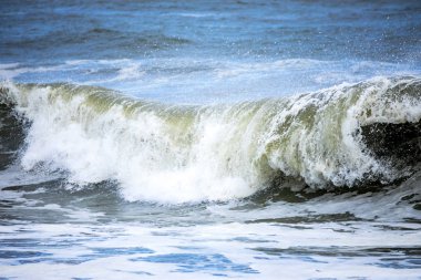 fırtınalı okyanus manzarası arka planı