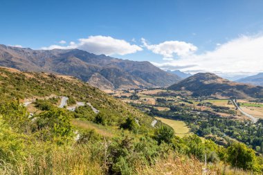 Güney Yeni Zelanda peyzaj manzara