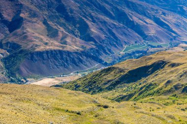 Güney Yeni Zelanda peyzaj manzara