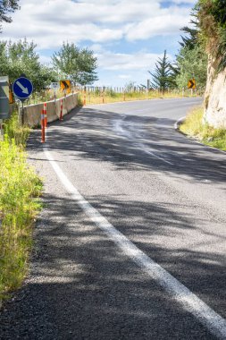 Güney Yeni Zelanda peyzaj manzara
