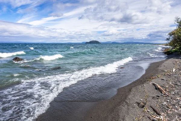 Lago Taupo Nova Zelândia — Fotografia de Stock