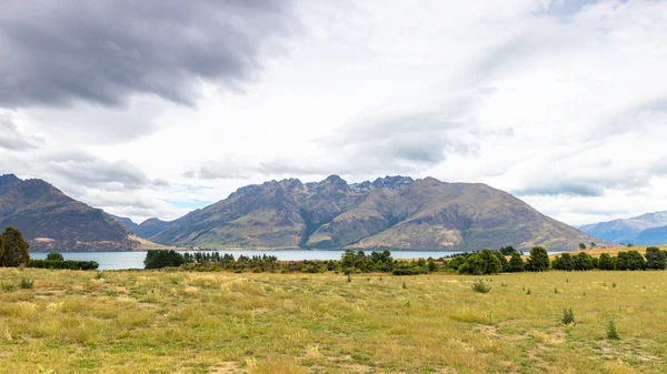 Lake Te Anau, Yeni Zelanda 'da manzara