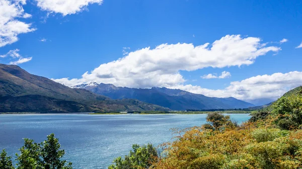 Lago Wanaka; Nuova Zelanda isola meridionale — Foto Stock