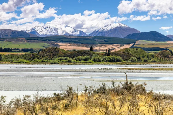 Hermoso paisaje en la parte sur de Nueva Zelanda — Foto de Stock