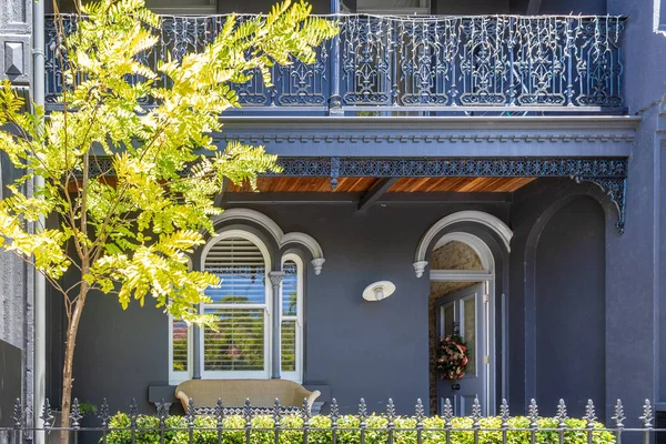 オーストラリアのシドニーの典型的なテラスハウス — ストック写真