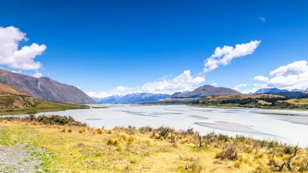 Bellissimo paesaggio nella parte meridionale della Nuova Zelanda — Foto Stock