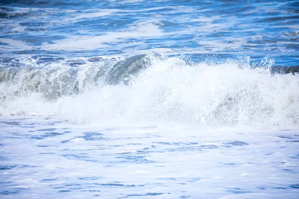 Stormachtige oceaan landschap achtergrond — Stockfoto