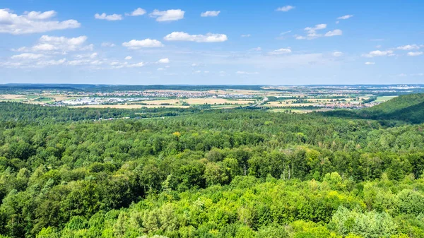 A panoráma légi panorámát Sindelfingen Németországba — Stock Fotó