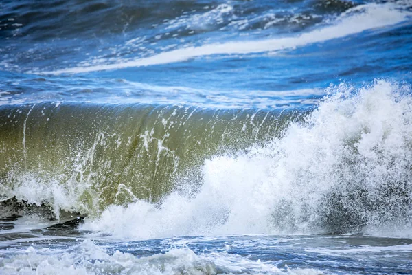 Burzliwe krajobrazy oceanu tło — Zdjęcie stockowe