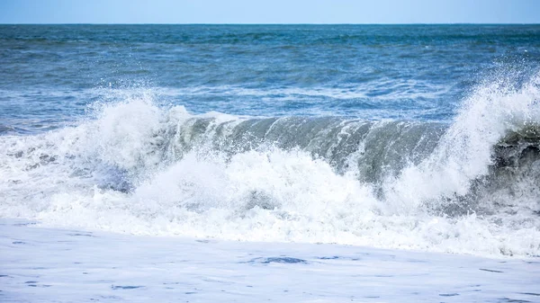 Stormiga havet landskap bakgrund — Stockfoto