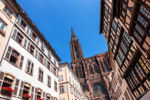 Catedral de Nuestra Señora en Estrasburgo — Foto de Stock
