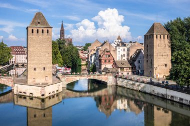 Strasbourg manzaralı su kuleleri