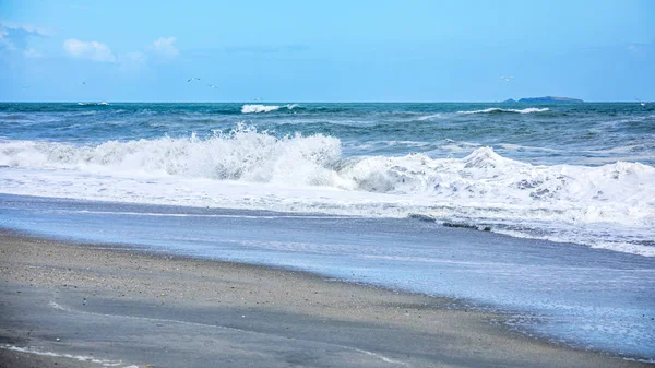 Stormy ocean scenery background — Stock Photo, Image