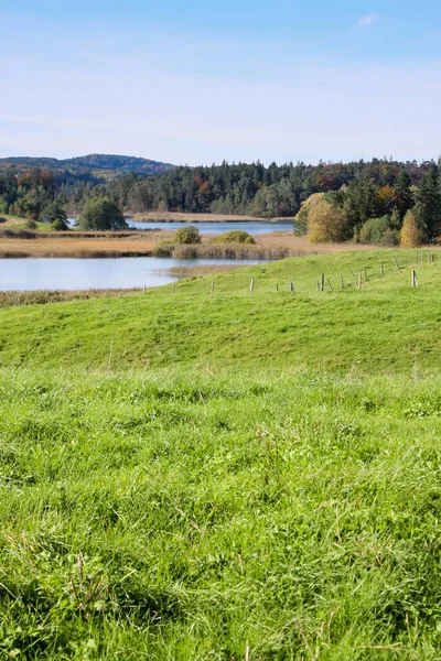 Osterseen paisagem bávara — Fotografia de Stock