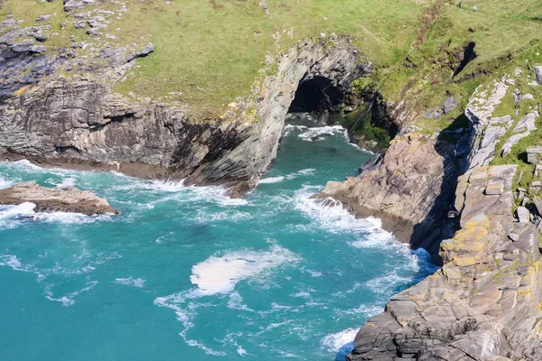 Cornwall Rough Coast — Stockfoto