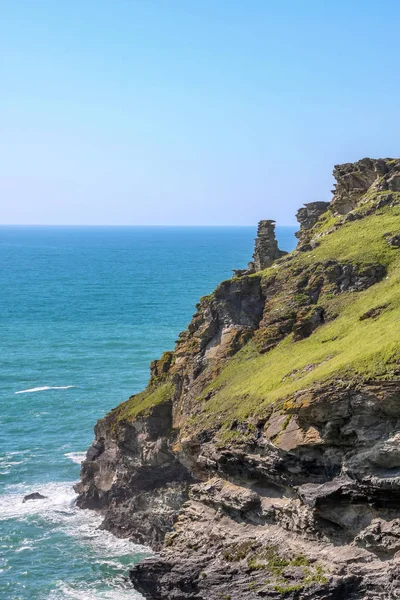 Cornwall Rough Coast — Stockfoto