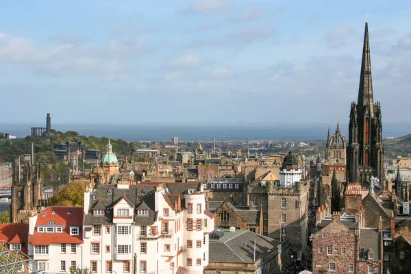 Edinburgh Hauptstadt von Schottland Großbritannien Großbritannien — Stockfoto