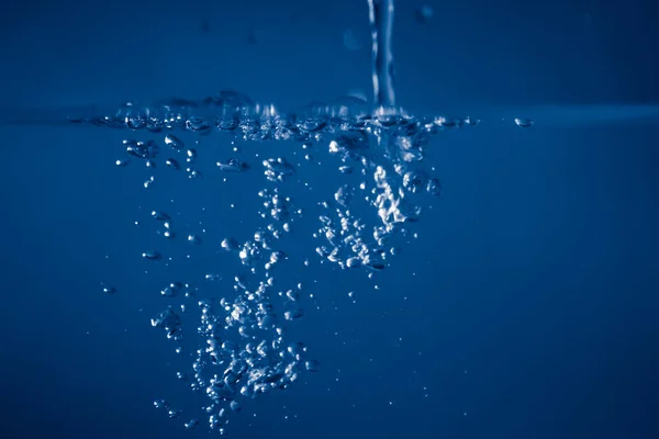 Vatten luftbubblor bakgrund — Stockfoto