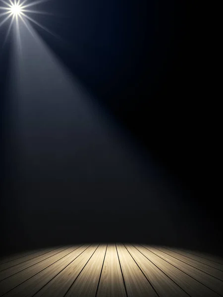 Stimmungsvolle Bühne Licht Hintergrund — Stockfoto