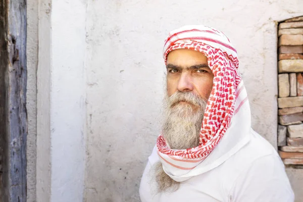 Tradicional árabe homem retrato — Fotografia de Stock