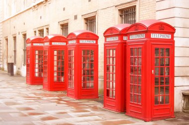 kırmızı telefon kulübeleri Londra