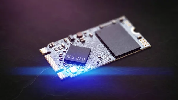 Αποθήκευση μνήμης SSD M. 2 — Φωτογραφία Αρχείου