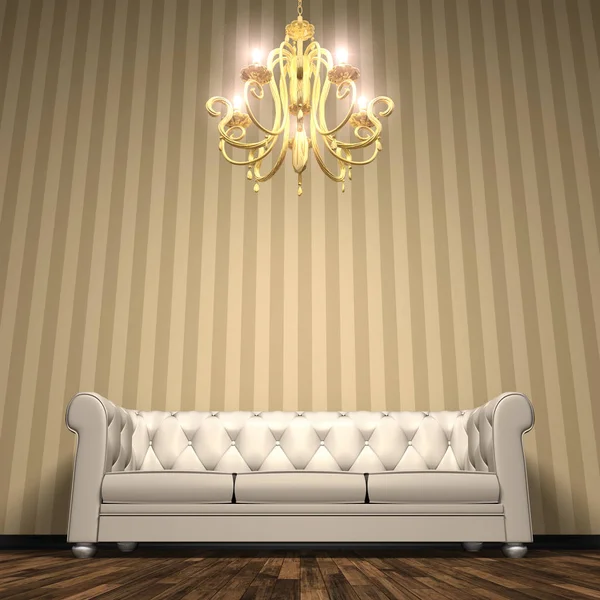Sofa luster — Zdjęcie stockowe