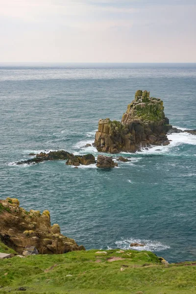 Cornwall rough coast — Stock Photo, Image