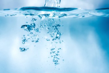 su hava kabarcıkları arka plan