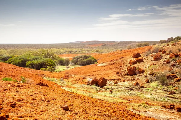Landschaft des australischen Outbacks — Stockfoto