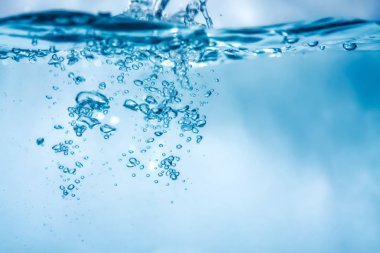 su hava kabarcıkları arka plan