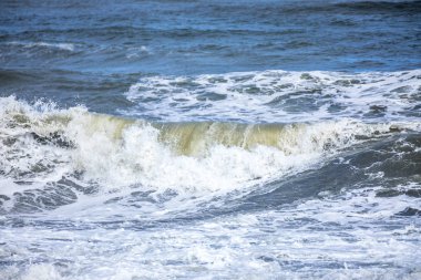 fırtınalı okyanus manzarası arka planı