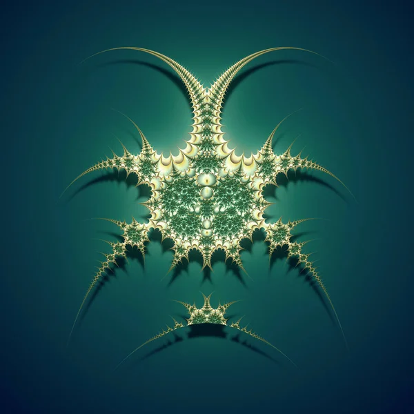 Arte gráfico fractal decoración — Foto de Stock