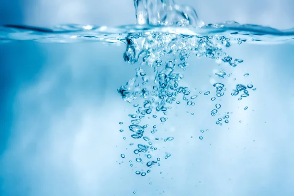 Acqua bolle d'aria sfondo — Foto Stock