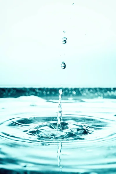 Hintergrund Wassertropfen — Stockfoto