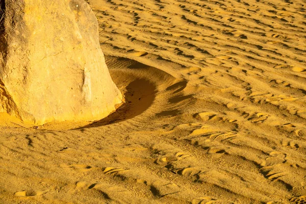 Een Afbeelding Van Prachtige Pinnacles Desert West Australië — Stockfoto