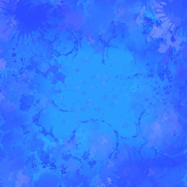 Illustration Blue Grunge Splatter Background — Stock Photo, Image