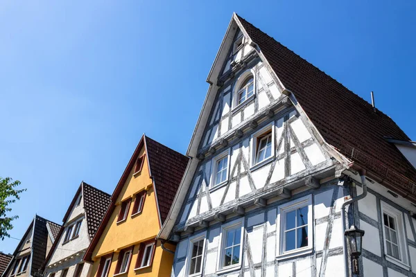 Una Imagen Casas Seguidas Calw Alemania —  Fotos de Stock