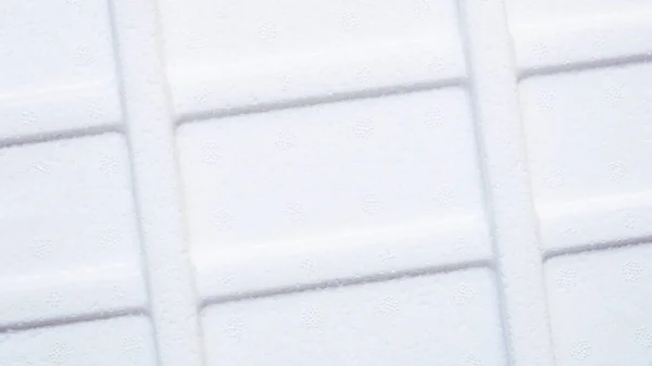 Uma Imagem Fundo Isopor Branco — Fotografia de Stock