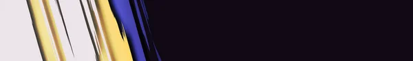 Иллюстрация Фона Баннера Черных Линий — стоковое фото