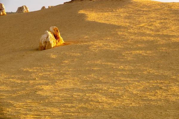 Una Imagen Del Hermoso Desierto Pináculos Oeste Australia —  Fotos de Stock