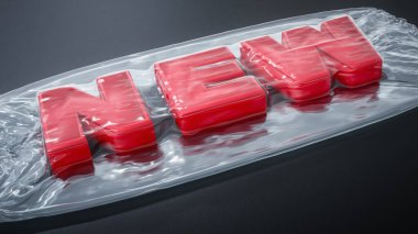Yeni psikiyatrist kelimesi 3D illüstrasyonunu tamamladı