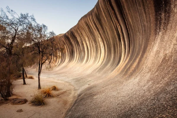 Immagine Della Roccia Ondulata Nell Australia Occidentale — Foto Stock